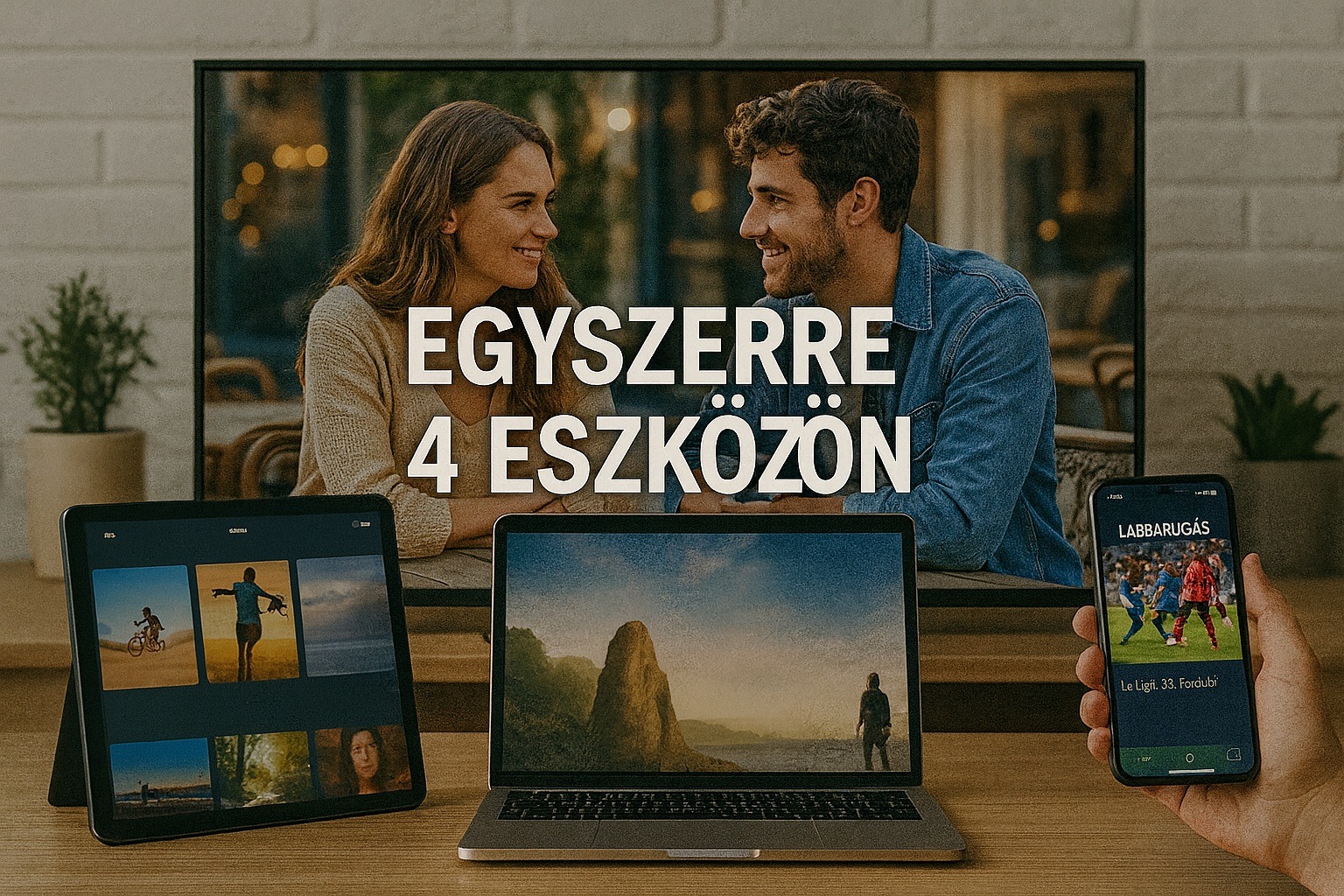 Egyszerre 4 eszközön